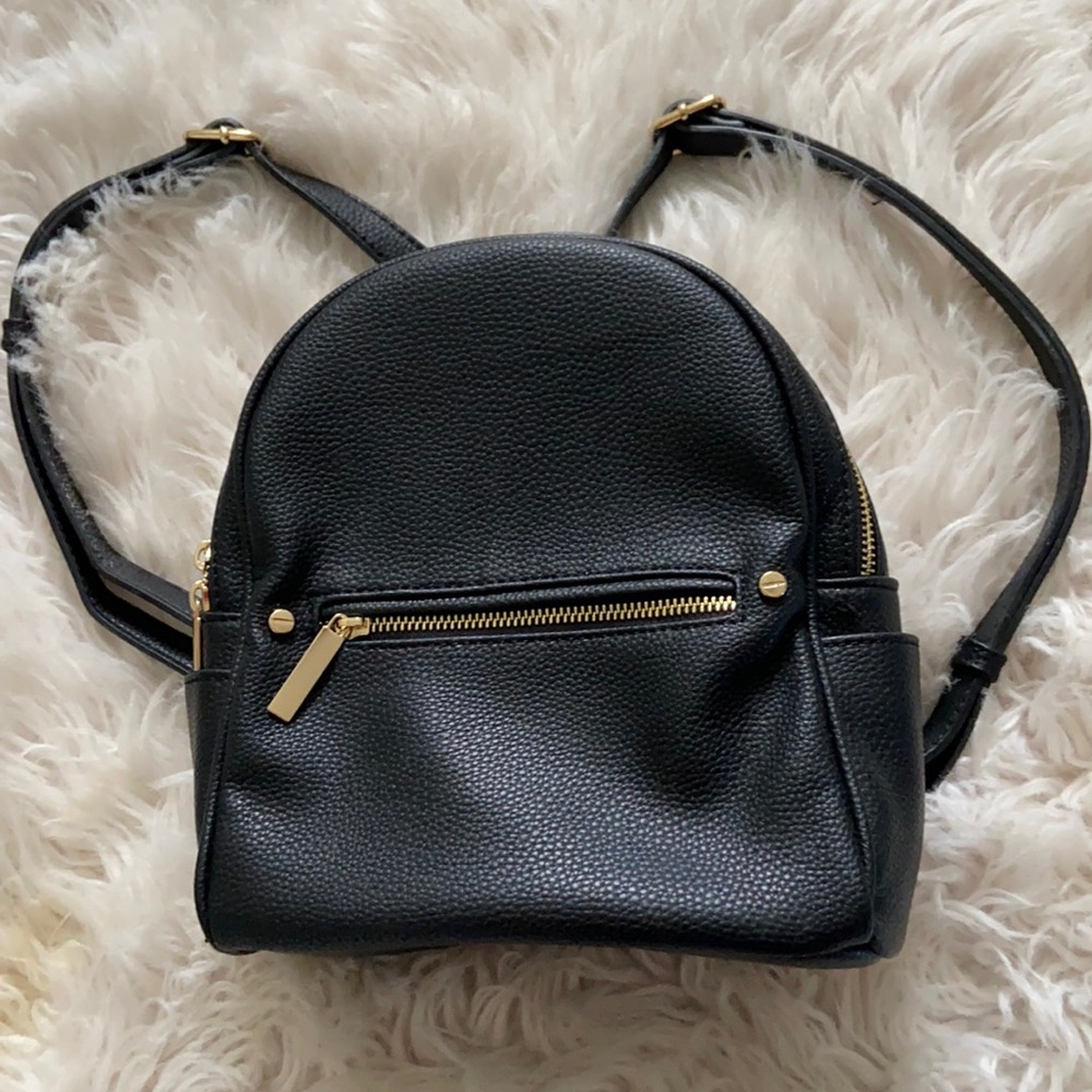Mini Faux Leather Bag